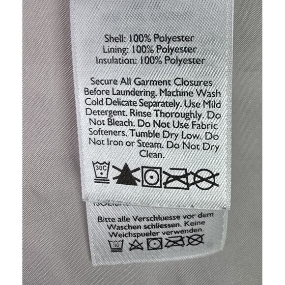 Eddie Bauer Vest Womens Large Silver Lightweight Full Zip Zipper Pockets Quilted - Picture 12 of 13